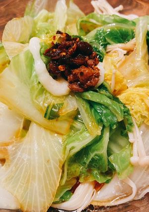 【超簡単広東料理】水煮野菜-レシピのメイン写真