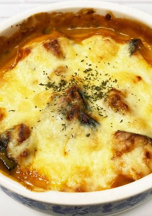 ケンタソースDE簡単かぼちゃグラタン-レシピのメイン写真