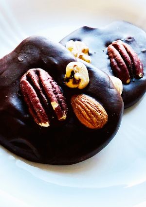ココナッツバターのナッツチョコ風♪-レシピのメイン写真
