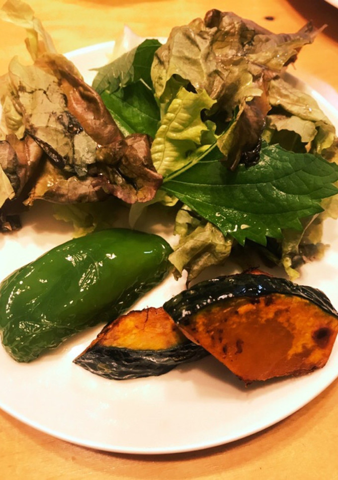 ピーマンとかぼちゃの♪素揚げ♪-レシピのメイン写真