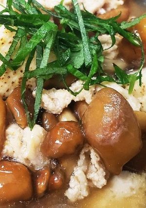 お年寄り絶賛シリーズ☆なめこ、豆腐豚汁☆-レシピのメイン写真