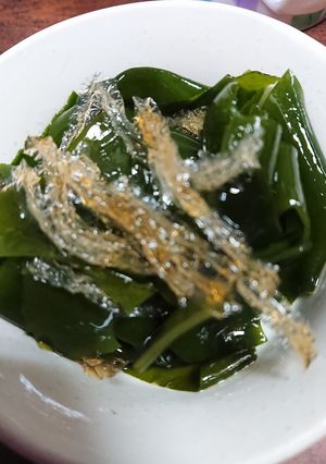 簡単☆わかめと糸寒天のサラダ-レシピのメイン写真
