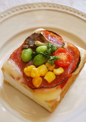 ピザ風厚揚げ-レシピのメイン写真