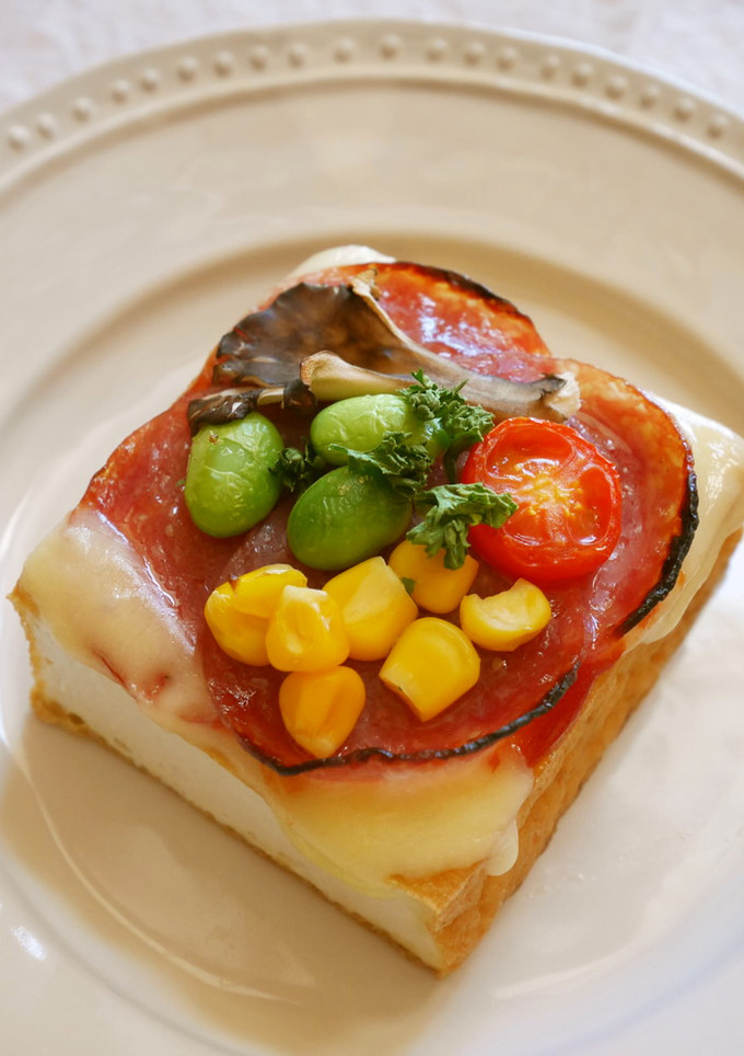 ピザ風厚揚げ-レシピのメイン写真