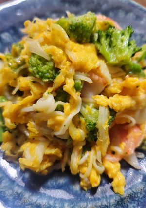 卵とブロッコリーの中華炒め★-レシピのメイン写真