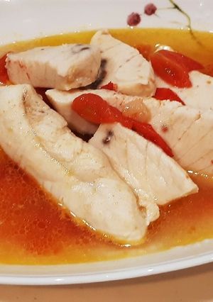 ささみとメカジキの煮込み-レシピのメイン写真