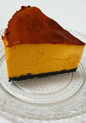 どっしり濃厚!!かぼちゃチーズケーキ-レシピのメイン写真