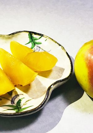 リンゴのコンポート-レシピのメイン写真