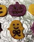 トースターでハロウィンクッキー