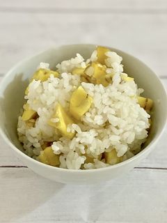 やみつきになる♪栗ごはん-レシピのメイン写真