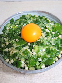 5分以内オクラ叩き月見丼-レシピのメイン写真
