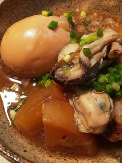 簡単おいしい!!牡蠣入り 牛スジ煮込み-レシピのメイン写真