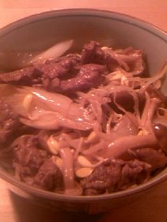 牛肉ともやしとしめじの炒め物。-レシピのメイン写真
