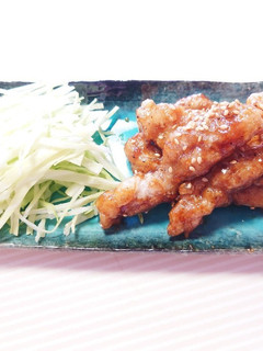 *鶏せせりの名古屋風甘辛唐揚げ*-レシピのメイン写真