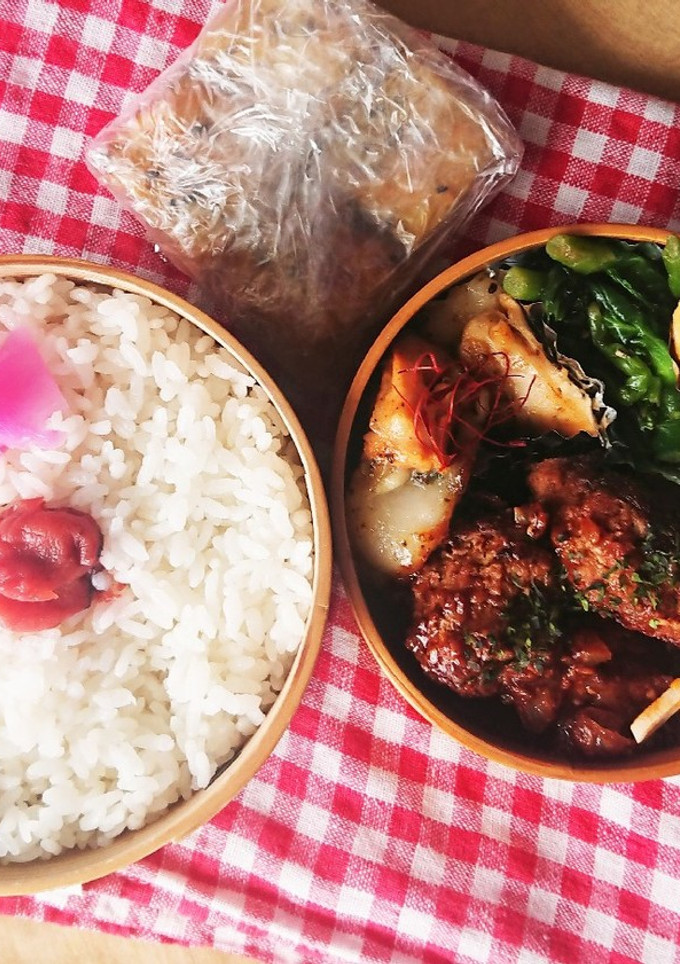 お弁当★定番煮込みハンバーグ★作り置き-レシピのメイン写真