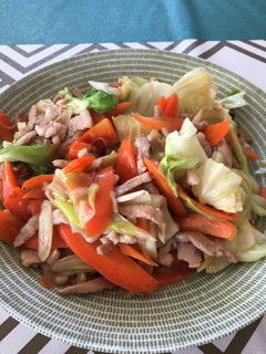 残っている野菜で♪豚肉の細切り炒め-レシピのメイン写真
