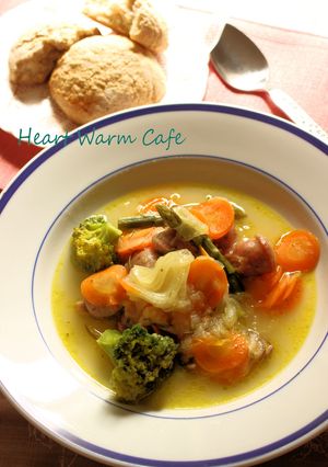 野菜たっぷりミネストローネ-レシピのメイン写真