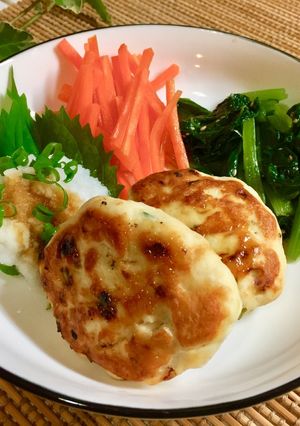 ＊鶏胸肉とはんぺんのつくねおろしポン酢＊-レシピのメイン写真