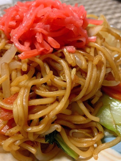 一人暮らしのオススメ簡単焼きそば☆-レシピのメイン写真