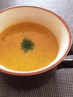 ほっこりかぼちゃとにんじんと栗のスープ-レシピのメイン写真
