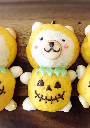 ハロウィンくまちゃん♪-レシピのメイン写真