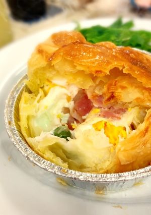 KIWIクッキング★ベーコンエッグパイ-レシピのメイン写真