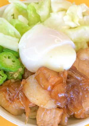 たんぱく質たっぷり！ルーロー飯-レシピのメイン写真