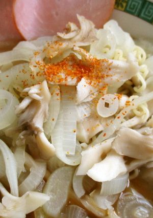 山ご飯のキノコラーメン-レシピのメイン写真