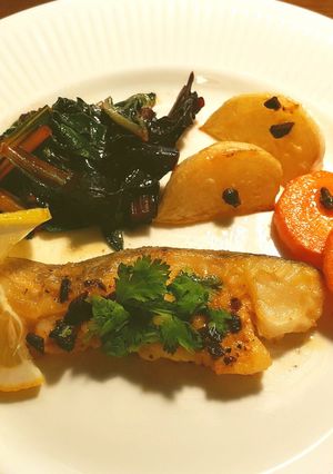 鱈のムニエル　浜納豆レモンソース-レシピのメイン写真