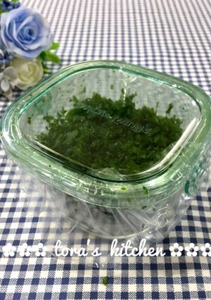 50℃洗い☘️映える我が家の冷凍パセリ-レシピのメイン写真