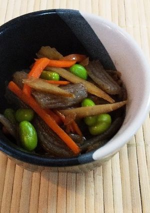 枝豆入りきんぴらごぼう-レシピのメイン写真