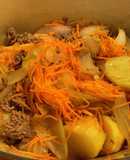 りぴ♩野菜たっぷり簡単肉じゃが☆
