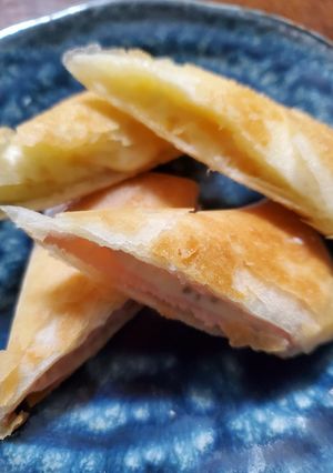 じゃがチーとくりチーの春巻き♪-レシピのメイン写真