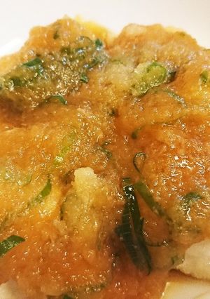 大根おろしで激うま!簡単揚げ出し豆腐-レシピのメイン写真