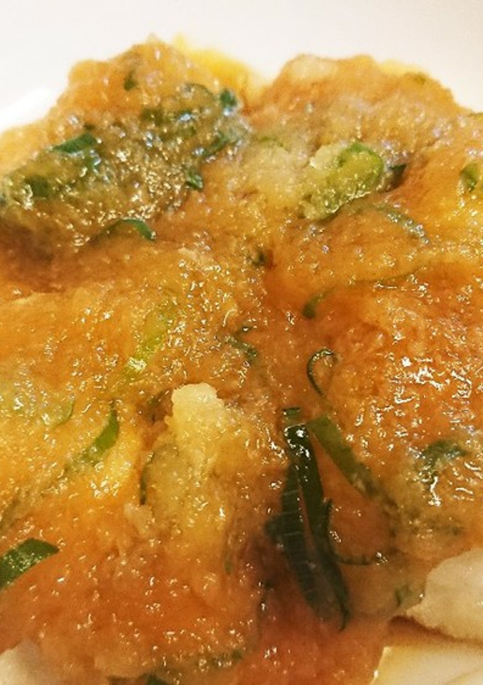 大根おろしで激うま！簡単揚げ出し豆腐-レシピのメイン写真