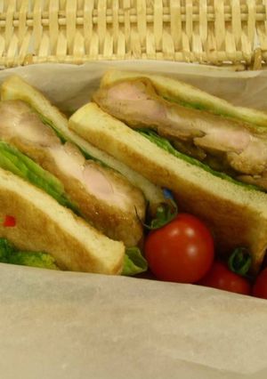 チキンサンド-レシピのメイン写真