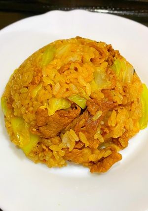 回鍋肉炒飯-レシピのメイン写真