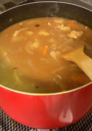 業務用カレールーのバーモントカレー-レシピのメイン写真