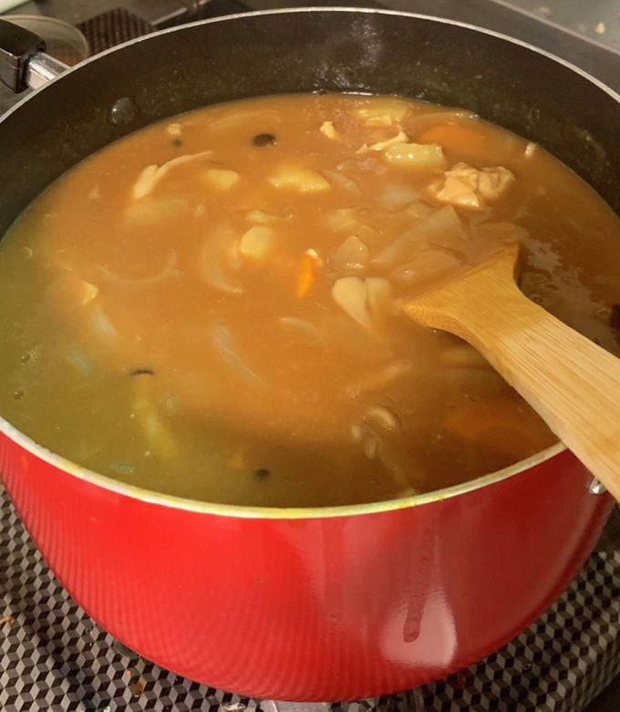 業務用カレールーのバーモントカレー-レシピのメイン写真
