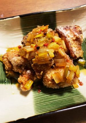 鶏のから揚げとピンクペッパーの香り-レシピのメイン写真