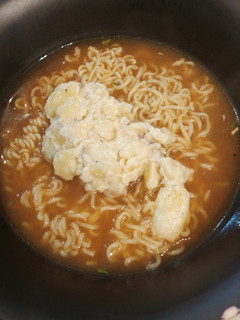 ポテサラみそラーメン-レシピのメイン写真
