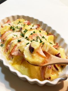 さつまいもとハムのオーブン焼き☆-レシピのメイン写真