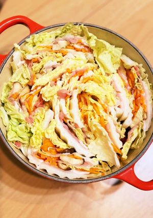 白菜 ミルフィーユ鍋-レシピのメイン写真