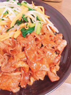 豚こまでプルコギ風炒め-レシピのメイン写真