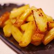 蓮根とちくわのバター醤油焼き