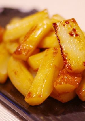 蓮根とちくわのバター醤油焼き-レシピのメイン写真