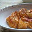 鶏胸肉の❤ふんわりオーロラソース照り焼き