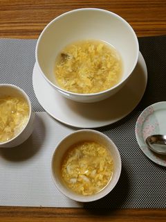 ヨウサマの減塩卵スープ-レシピのメイン写真