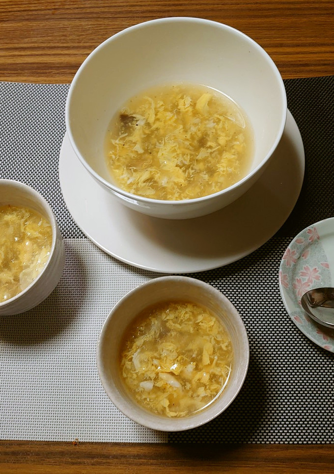 ヨウサマの減塩卵スープ-レシピのメイン写真