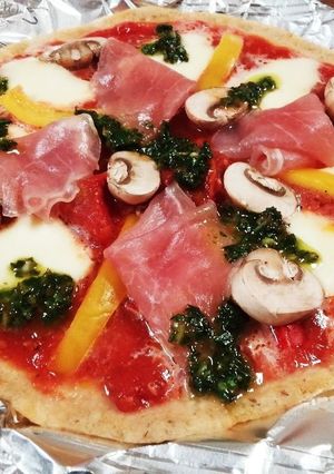 2種類の塩麴ソースとEU食材たっぷりピザ-レシピのメイン写真